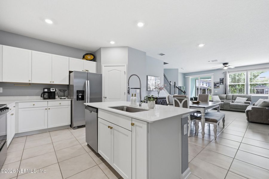 Furnished interior view inside a new home in , St. Augustine (Image 14).
