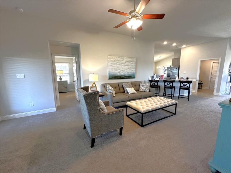 Furnished interior view inside a new home in Cobblestone, Texas City (Image 15).