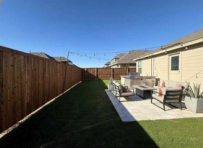Exterior details and patio area of a home in , Forney (Image 22). Exterior details and patio area of a home in , Forney (Image 22).