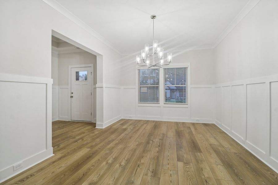 Representative unfurnished interior of a home built from the Ariel II by Great Southern Homes in Collins Cove, Chapin (Image 15).