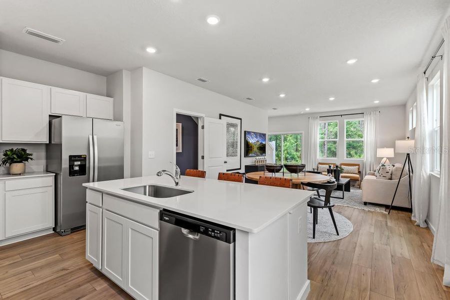 Furnished interior view inside a new home in , Jacksonville (Image 33).