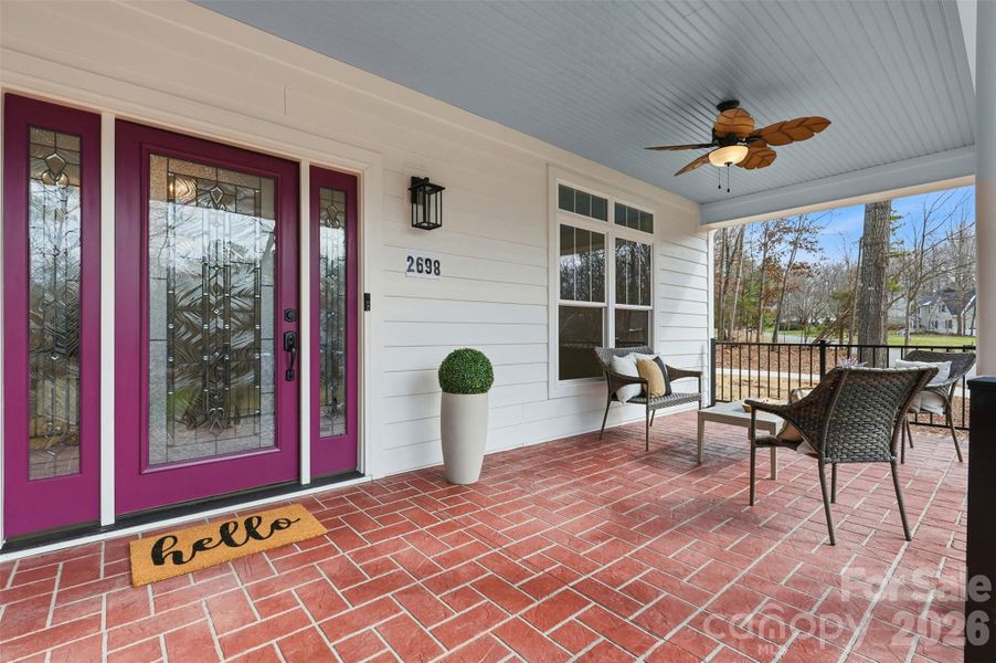 Exterior details and patio area of a home in , Rock Hill (Image 25).