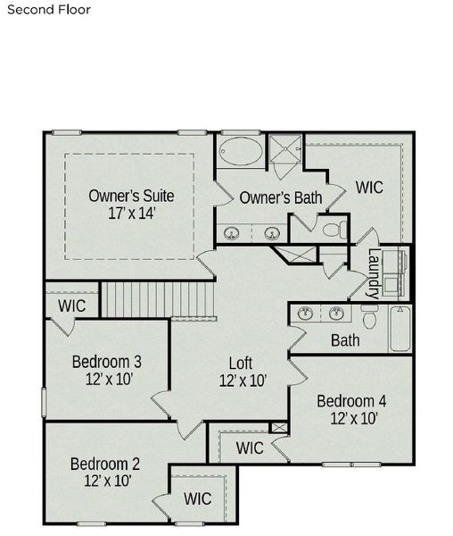 Second floor.* Second floor.*