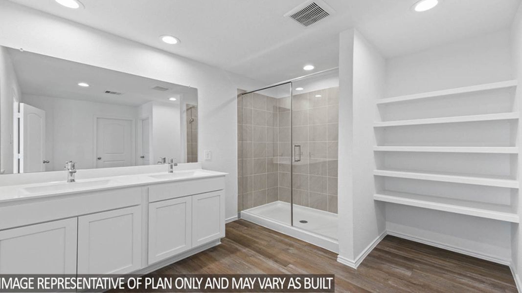 Furnished interior view inside a new home in Williams Reserve East, Conroe (Image 4).