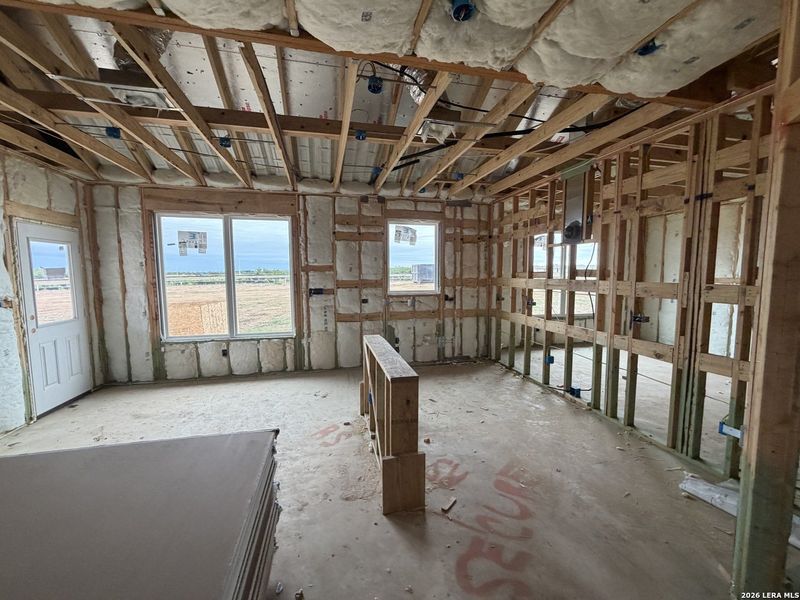 In-progress construction of a new home in Arroyo Ranch, Seguin, TX (Image 14).