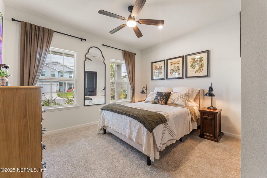 Furnished interior view inside a new home in Seminole Palms Single-Family Homes, Palm Coast (Image 13).
