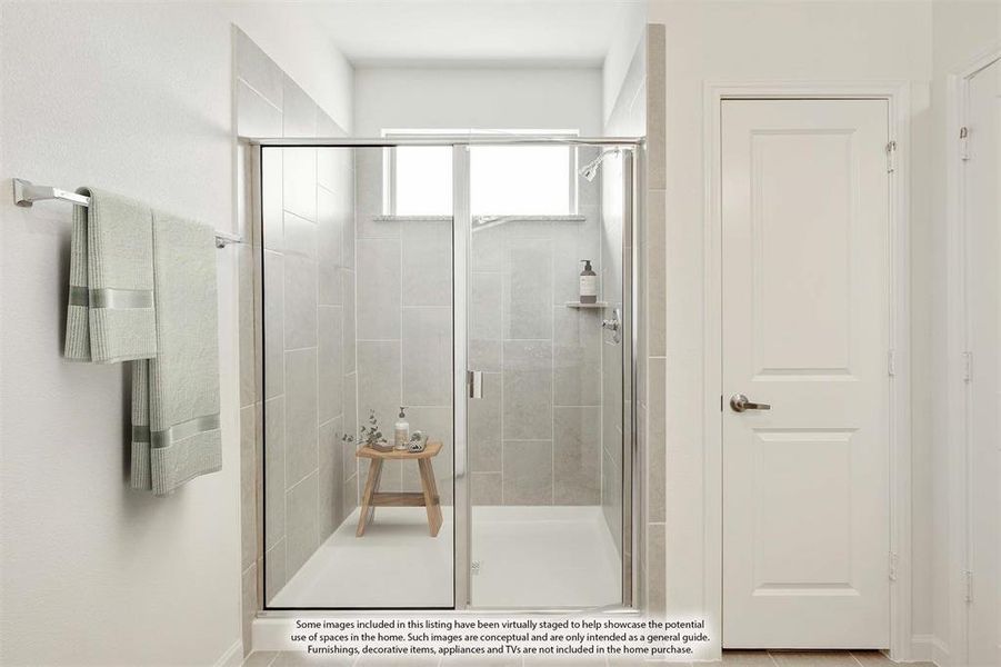 Furnished interior view inside a new home in ArrowBrooke Elements, Aubrey (Image 12).