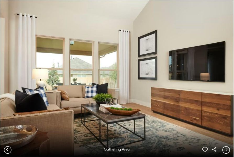 Interior photos- Photo of Pulte model home with same floor plan, not of actual home listed.