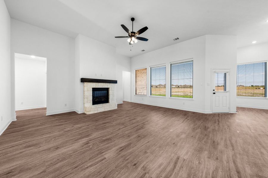 Spacious, unfurnished interior of a new home in Creekview Farms, Greenville (Image 21). Spacious, unfurnished interior of a new home in Creekview Farms, Greenville (Image 21).