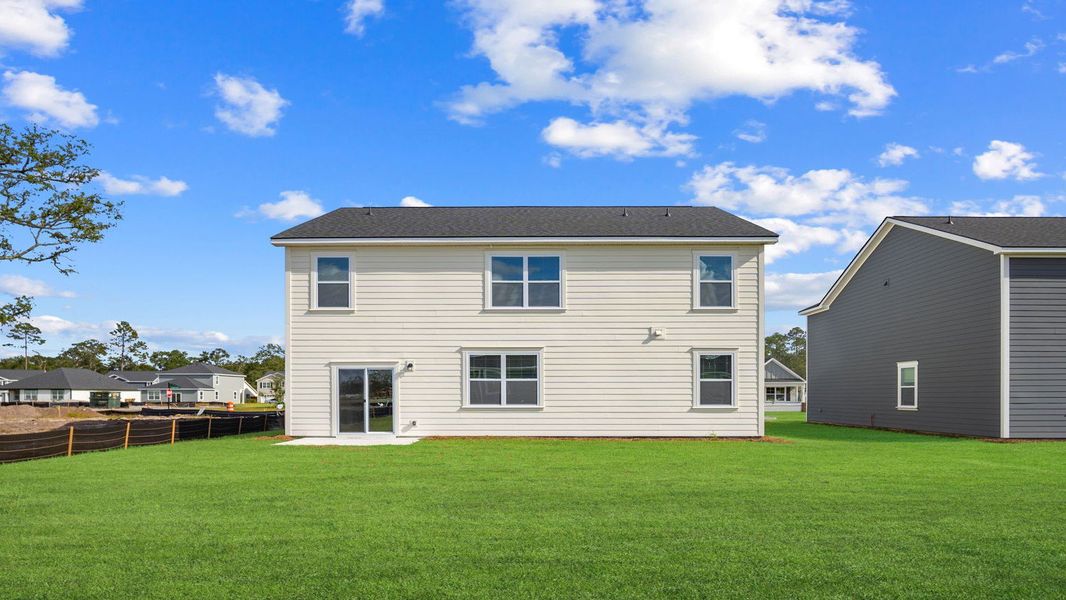 Exterior details and patio area of a home in Laurel Grove, Guyton (Image 4). Exterior details and patio area of a home in Laurel Grove, Guyton (Image 4).