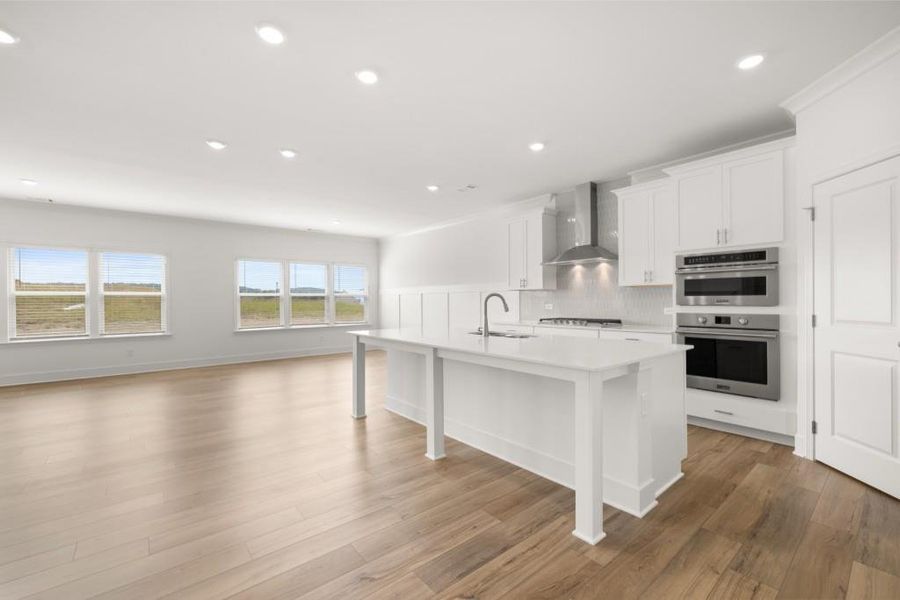 Furnished interior view inside a new home in The Court at Gainesville Township, Gainesville (Image 14).