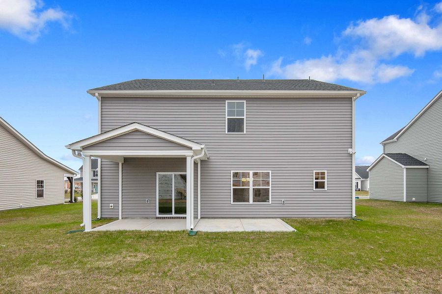 Covered Porch with Grill Patio Option