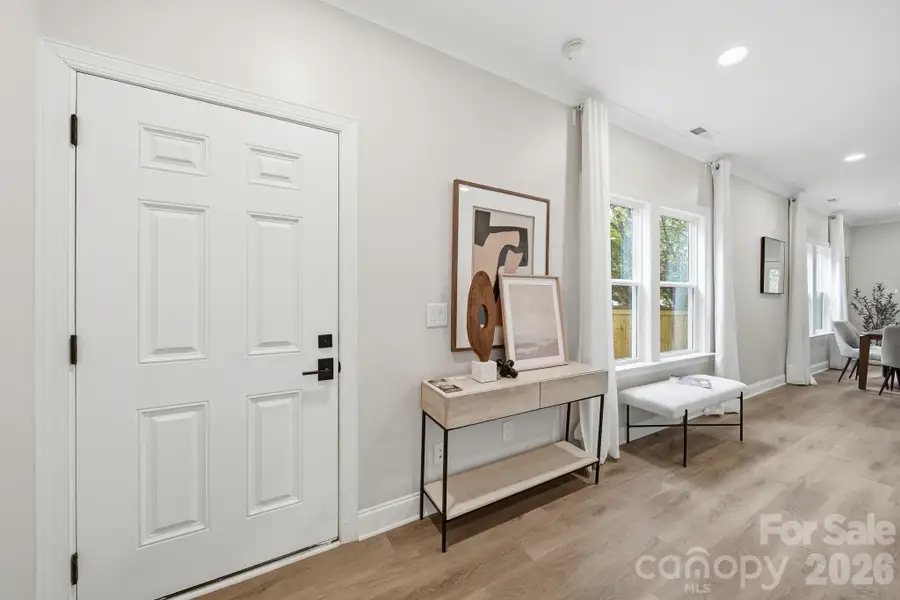 Furnished interior view inside a new home in , Charlotte (Image 5).