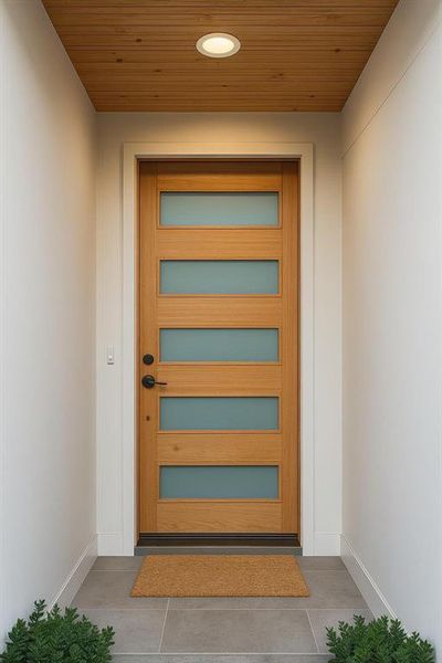 View of exterior entry View of exterior entry