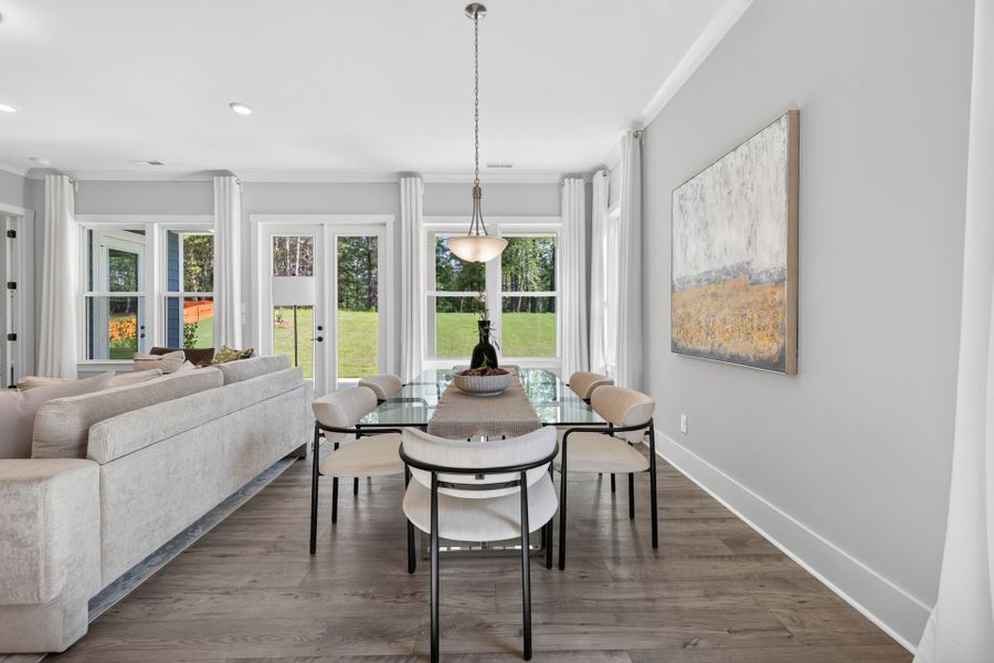 Furnished interior view inside a new home in Edgewater - Harbor Pointe, Lancaster (Image 9).