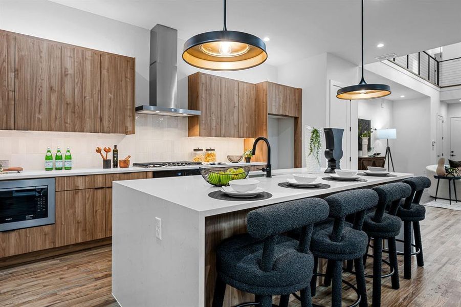 Furnished interior view inside a new home in , Dallas (Image 11). Furnished interior view inside a new home in , Dallas (Image 11).