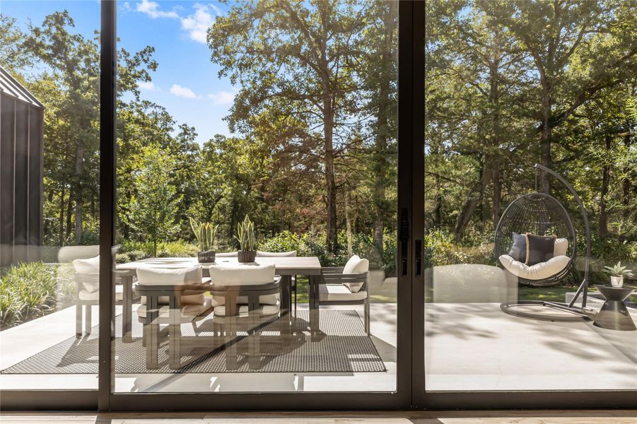 Furnished interior view inside a new home in , College Station (Image 12).