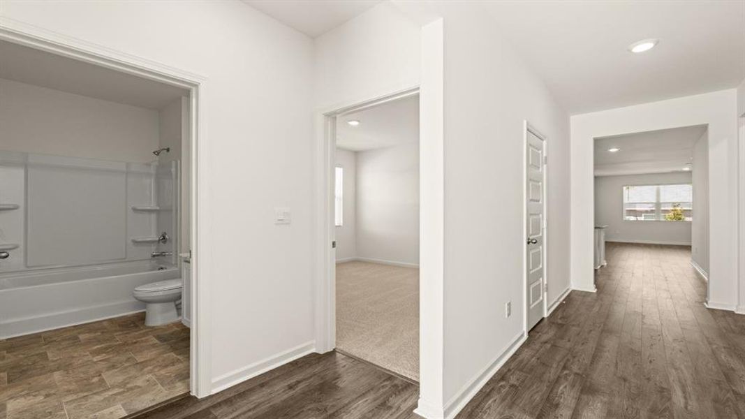 Spacious, unfurnished interior of a new home in Champion's Run, Lithonia (Image 12). Spacious, unfurnished interior of a new home in Champion's Run, Lithonia (Image 12).
