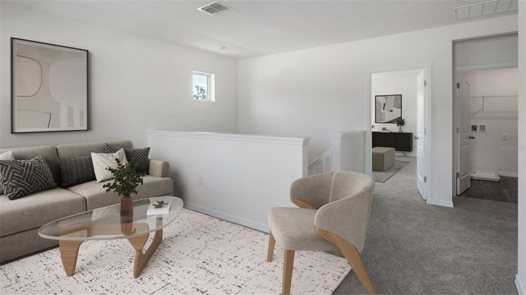 Furnished interior view inside a new home in Waterleigh, Winter Garden (Image 8).