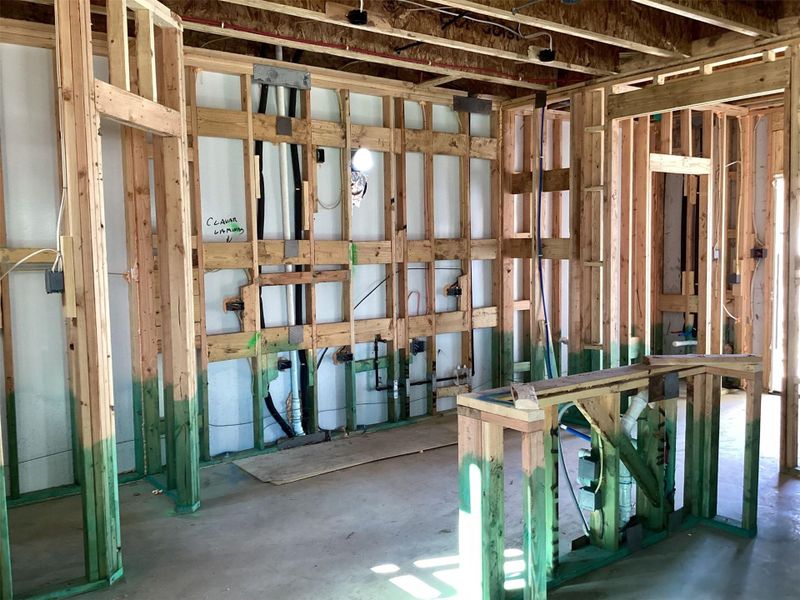 In-progress construction of a new home in Lariat, Liberty Hill, TX (Image 12). In-progress construction of a new home in Lariat, Liberty Hill, TX (Image 12).