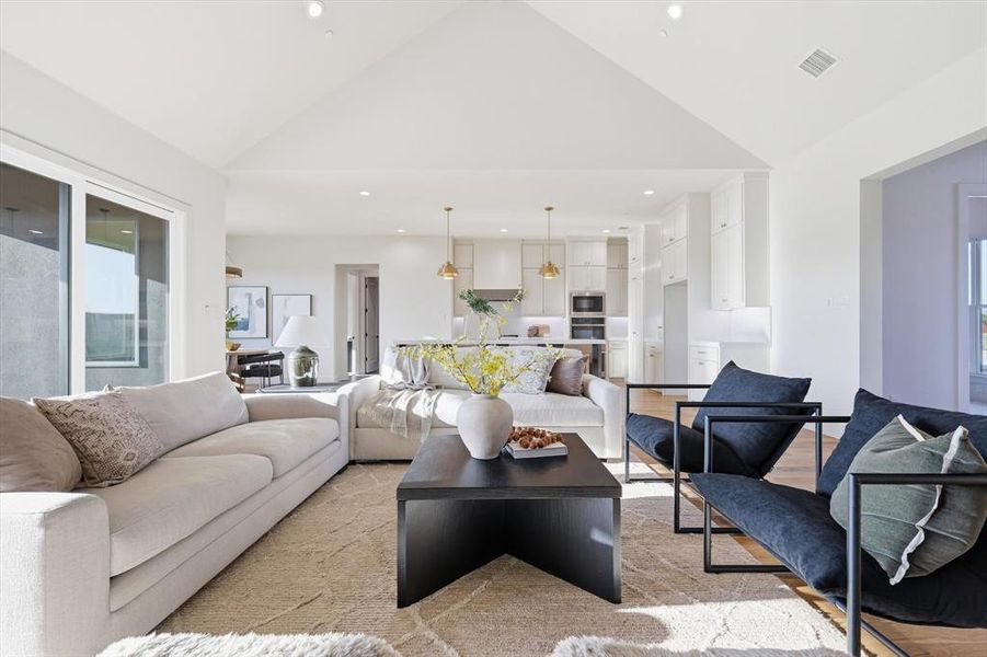 Furnished interior view inside a new home in , Red Oak (Image 34).