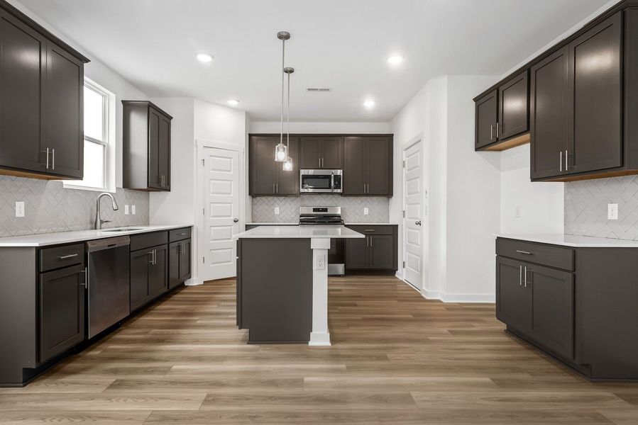 Furnished interior view inside a new home in Calista Farms, White House (Image 83).