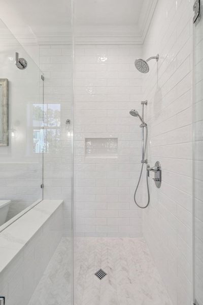 Furnished interior view inside a new home in , Mount Pleasant (Image 59).