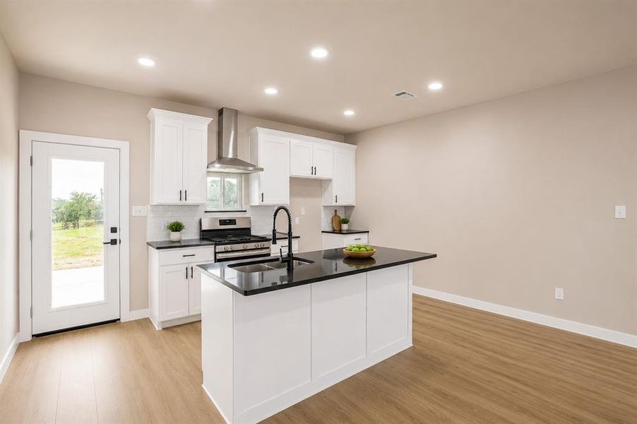 Furnished interior view inside a new home in , Bridgeport (Image 6).
