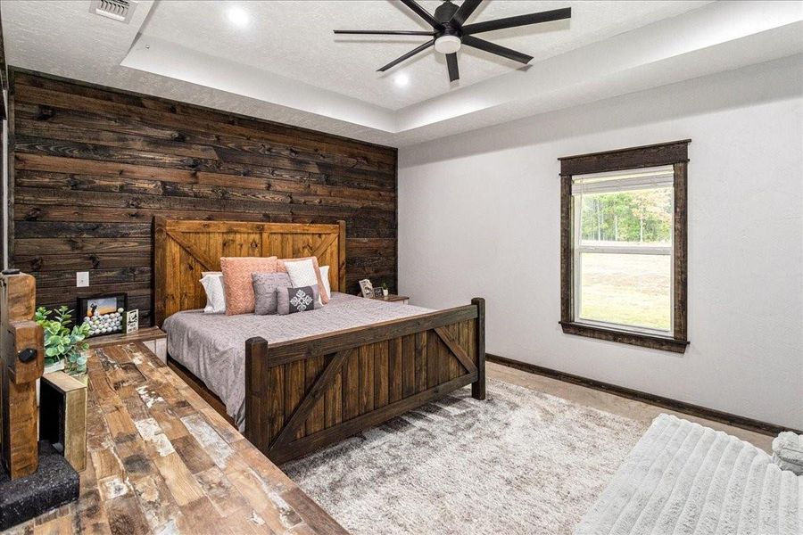 Furnished interior view inside a new home in , Huntington (Image 18).