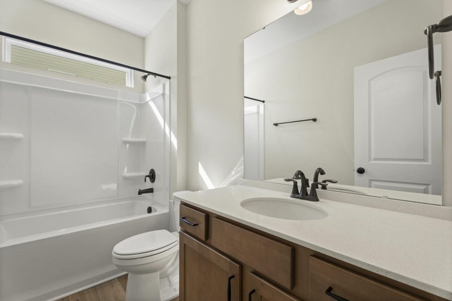 Furnished interior view inside a new home in Hopewell Garden, Winston-Salem (Image 5).