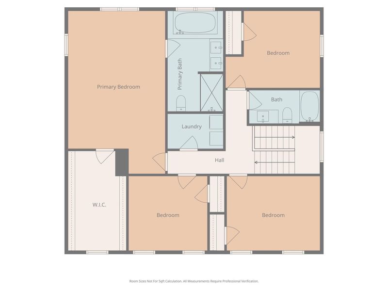 2D floor plan layout of this home in , Monroe, NC (Image 31).