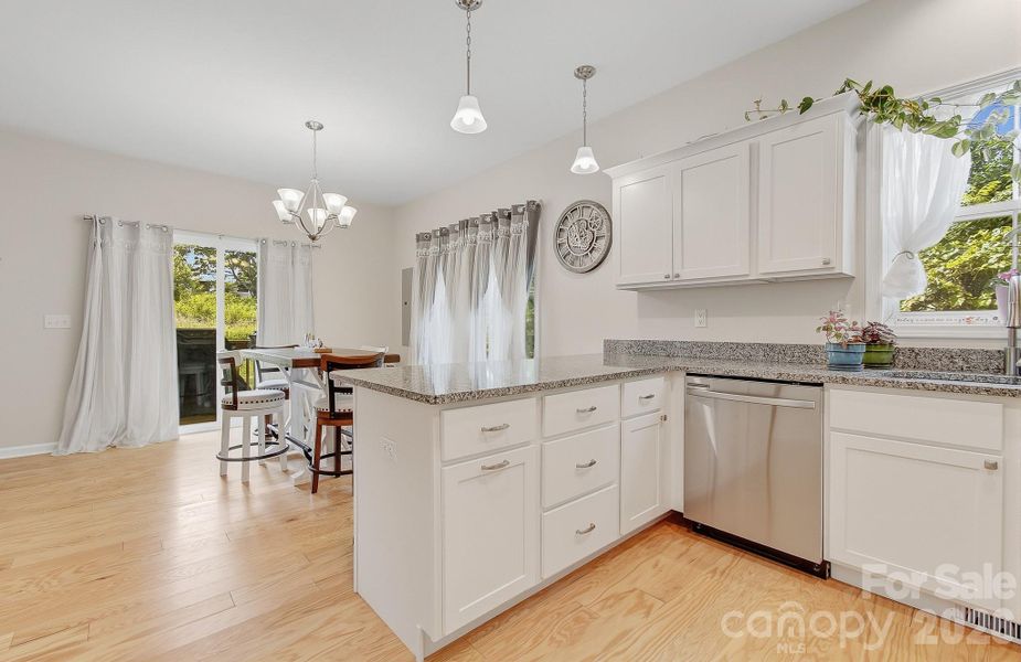 Furnished interior view inside a new home in , Canton (Image 7).