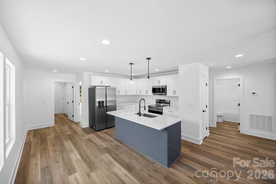 Furnished interior view inside a new home in , Salisbury (Image 11).