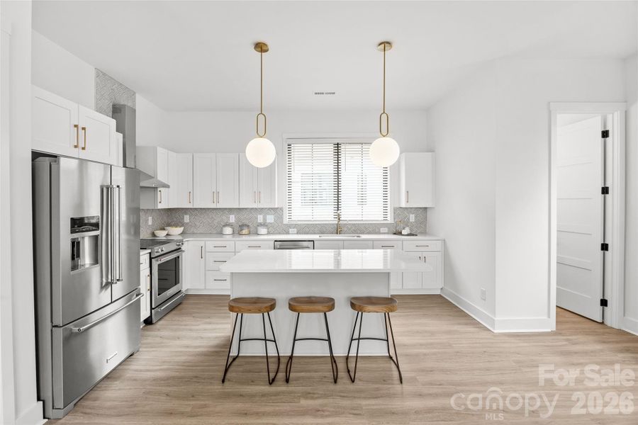 Furnished interior view inside a new home in , Charlotte (Image 11). Furnished interior view inside a new home in , Charlotte (Image 11).