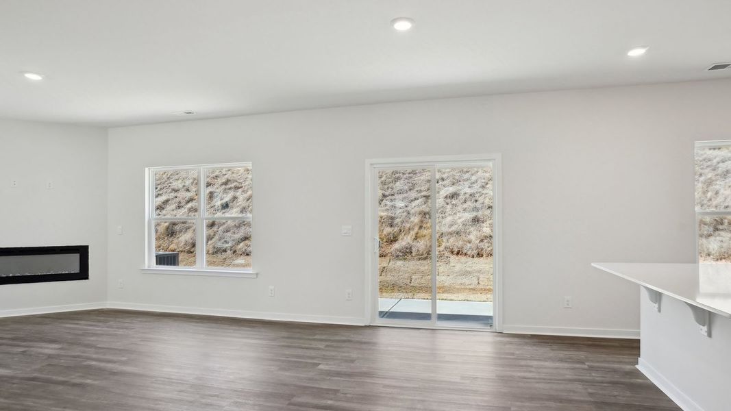 Spacious, unfurnished interior of a new home in Tap Root Farms, Fletcher (Image 12).