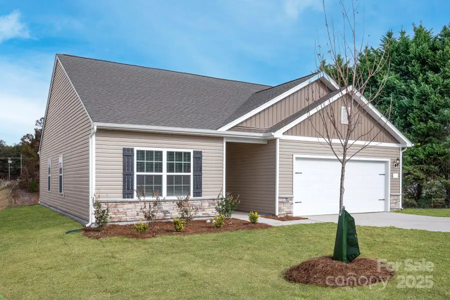 Front exterior of a new home in , Winston-Salem, NC, highlighting curb appeal (Image 1).