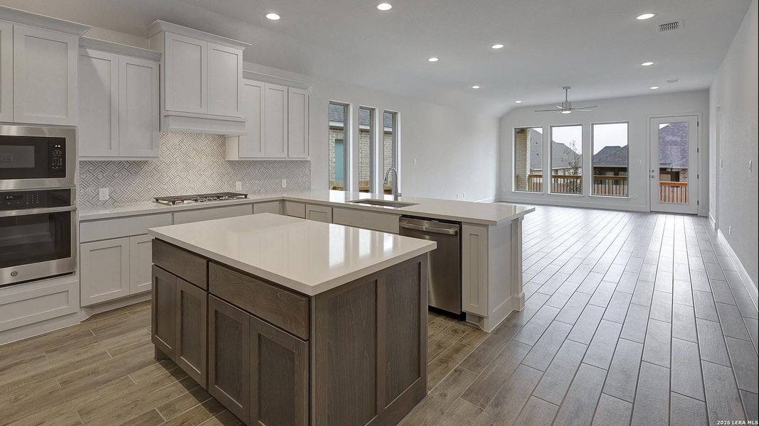 Furnished interior view inside a new home in Arcadia Ridge, San Antonio (Image 11).