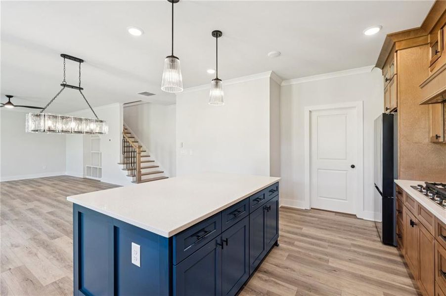 Furnished interior view inside a new home in , Lawrenceville (Image 9).