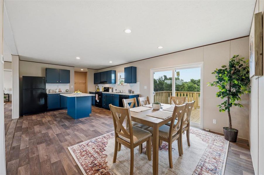 Furnished interior view inside a new home in , Joshua (Image 17).