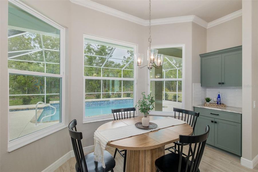 Furnished interior view inside a new home in , Homosassa (Image 37).