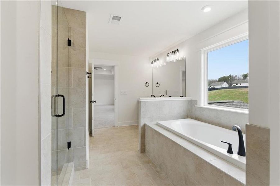 Furnished interior view inside a new home in Springside Reserve, Powder Springs (Image 9).