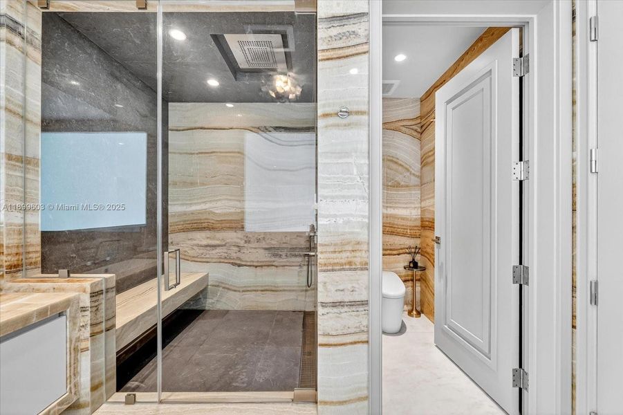 Furnished interior view inside a new home in The Estates at Acqualina, Sunny Isles Beach (Image 21).