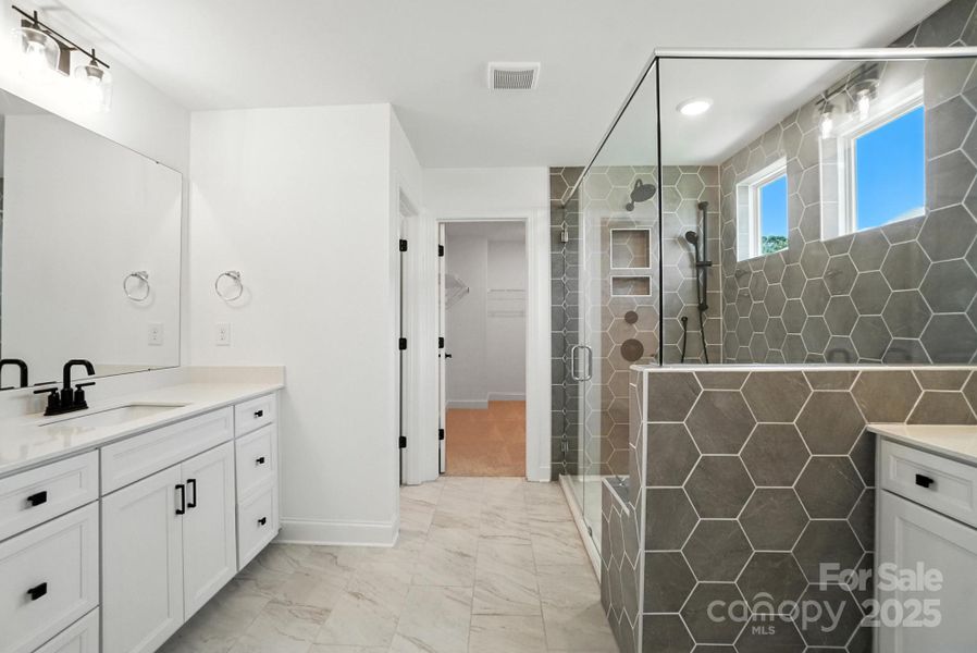 Furnished interior view inside a new home in Summerlin, Mooresville (Image 7). Furnished interior view inside a new home in Summerlin, Mooresville (Image 7).