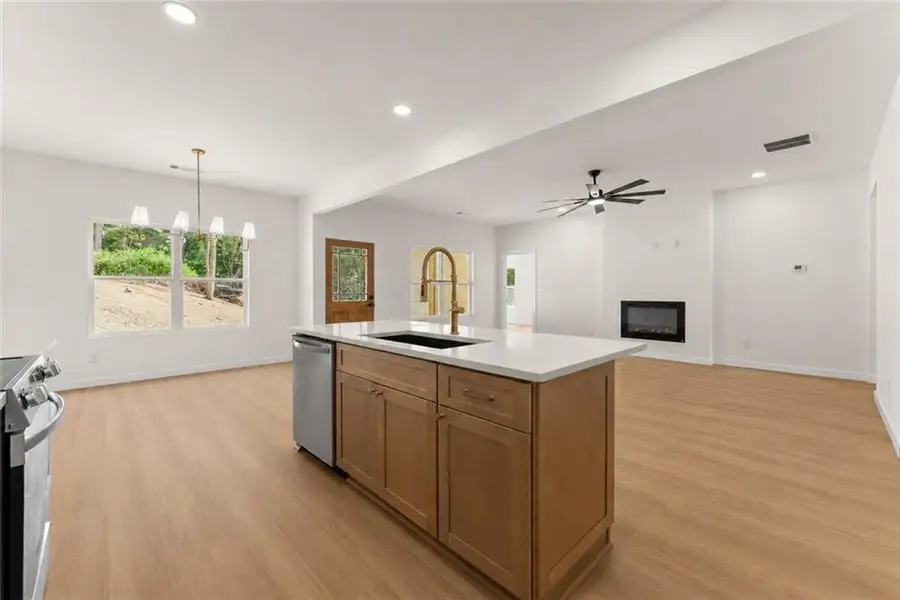 Furnished interior view inside a new home in , Gainesville (Image 13).