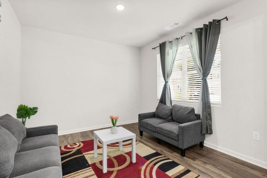 Furnished interior view inside a new home in , Dawsonville (Image 8).