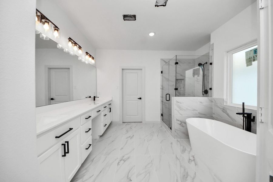 Furnished interior view inside a new home in , Houston (Image 3).