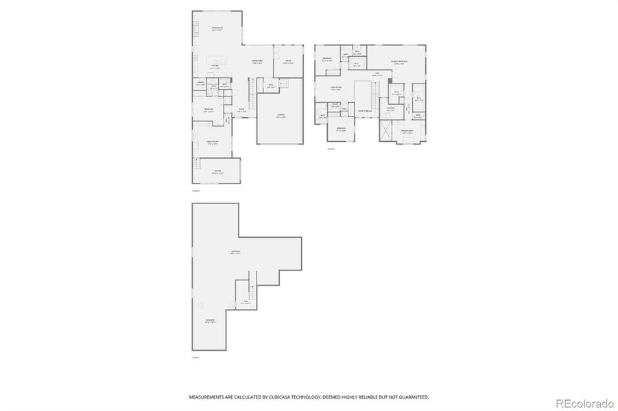 2D floor plan layout of this home in , Parker, CO (Image 5).
