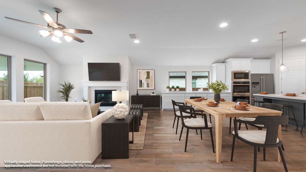 Representative furnished interior of a home built from the 2586P by Perry Homes in Audubon, Pinehurst (Image 3). Representative furnished interior of a home built from the 2586P by Perry Homes in Audubon, Pinehurst (Image 3).