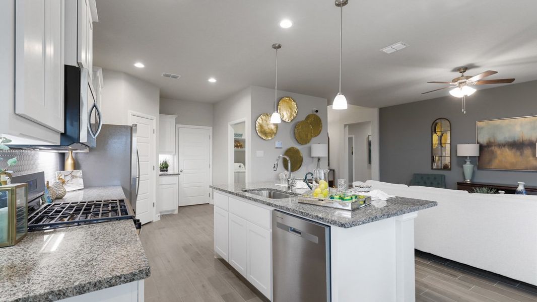 Furnished interior view inside a new home in Legado, Cleburne (Image 12).