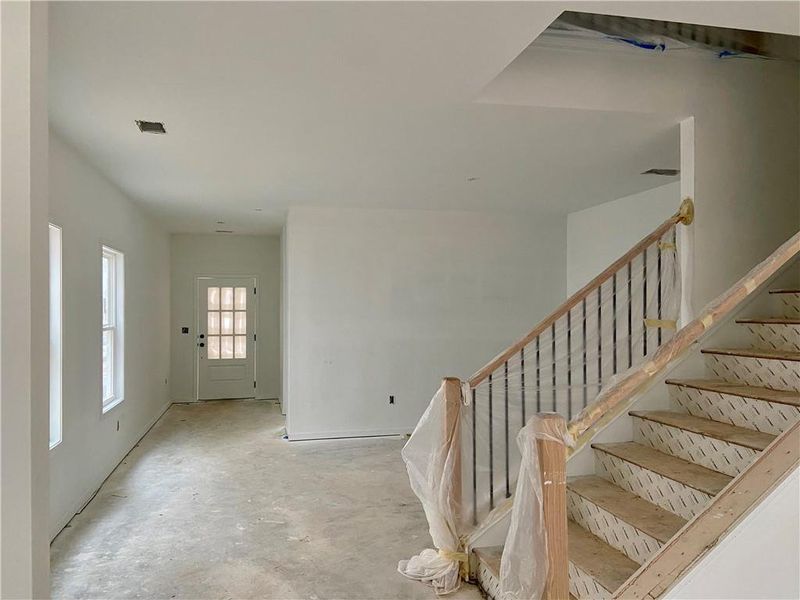 In-progress construction of a new home in Arbors at Richland Creek, Buford, GA (Image 16).